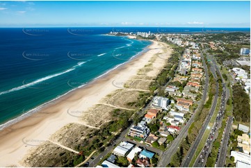 Aerial Photo Bilinga QLD Aerial Photography