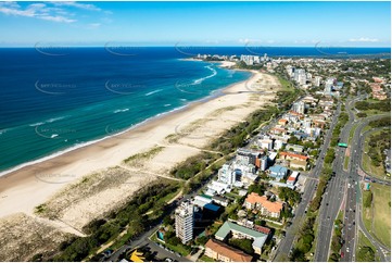 Aerial Photo Bilinga QLD Aerial Photography