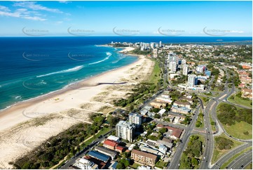 Aerial Photo Bilinga QLD Aerial Photography