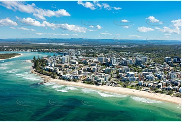 Aerial Photo Kings Beach QLD Aerial Photography