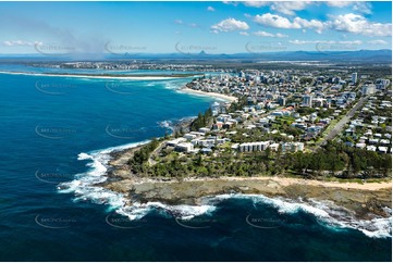 Aerial Photo Kings Beach QLD Aerial Photography