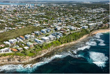 Aerial Photo Moffat Beach QLD Aerial Photography