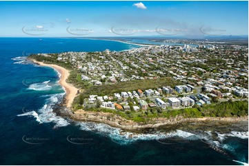 Aerial Photo Moffat Beach QLD Aerial Photography