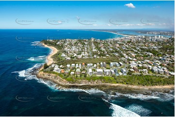 Aerial Photo Moffat Beach QLD Aerial Photography