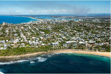 Aerial Photo Moffat Beach QLD Aerial Photography