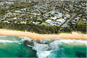 Aerial Photo Dicky Beach QLD Aerial Photography