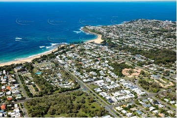 Aerial Photo Dicky Beach Aerial Photography