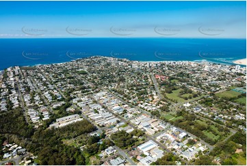 Aerial Photo Moffat Beach Aerial Photography