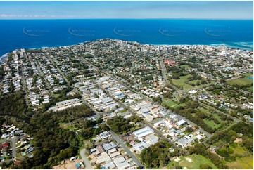 Aerial Photo Moffat Beach Aerial Photography