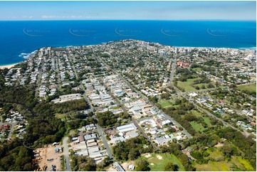 Aerial Photo Moffat Beach Aerial Photography