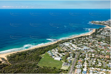 Aerial Photo Dicky Beach Aerial Photography