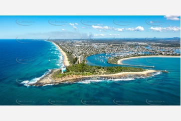 Point Cartwright Lighthouse QLD Aerial Photography