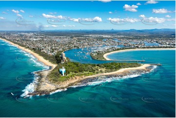 Point Cartwright Lighthouse QLD Aerial Photography
