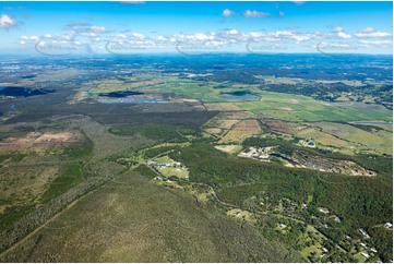 High Altitude Aerial Photo Yandina Creek QLD Aerial Photography