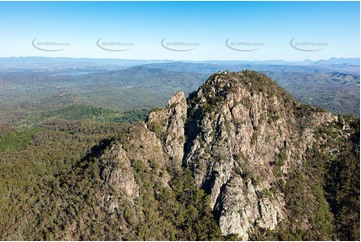 Flinders Peak Summit - Peak Crossing QLD Aerial Photography