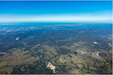 High Altitude Aerial Photo Tamborine Aerial Photography