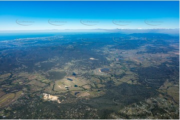 High Altitude Aerial Photo Tamborine Aerial Photography