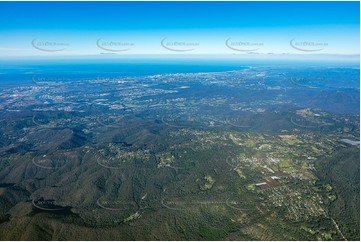 High Altitude Aerial Photo Tamborine Mountain Aerial Photography