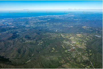 High Altitude Aerial Photo Tamborine Mountain Aerial Photography