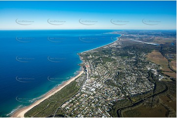 High Altitude Aerial Photo Coolum Beach Aerial Photography