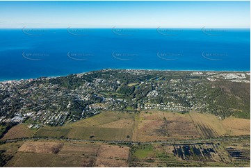 High Altitude Aerial Photo Coolum Beach Aerial Photography