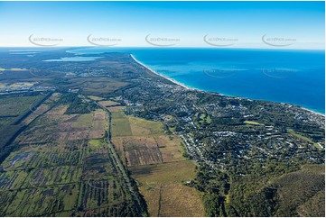 High Altitude Aerial Photo Coolum Beach Aerial Photography