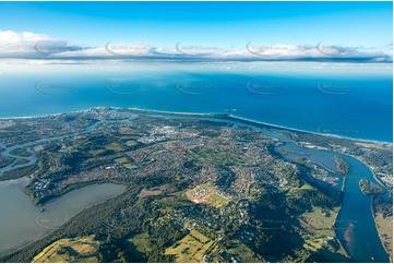 High Altitude Aerial Photo Banora Point Aerial Photography