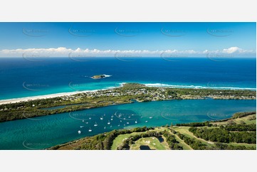 Aerial Photo Fingal Head Aerial Photography