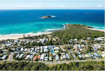 Aerial Photo Fingal Head Aerial Photography