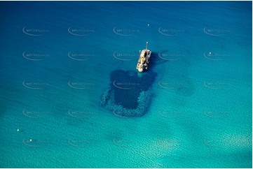 Artificial Reef Construction Palm Beach Gold Coast Aerial Photography