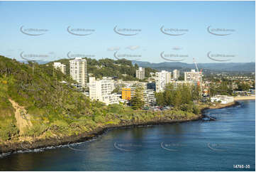 Aerial Photo Burleigh Heads QLD Aerial Photography