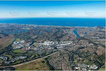 High Altitude Aerial Photo Robina Aerial Photography