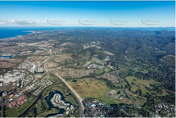 High Altitude Aerial Photo Mudgeeraba Aerial Photography