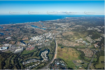 High Altitude Aerial Photo Mudgeeraba Aerial Photography