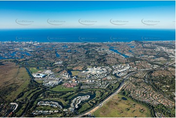 High Altitude Aerial Photo Robina Aerial Photography
