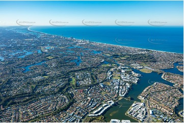 High Altitude Aerial Photo Robina Aerial Photography