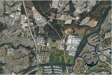 High Altitude Vertical Aerial Photo Coomera Aerial Photography