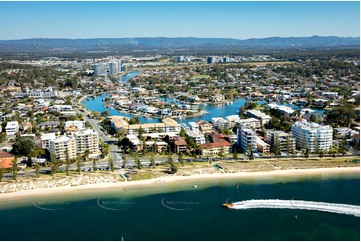 Aerial Photo Biggera Waters Aerial Photography