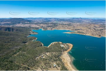 Aerial Photo of Lake Moogerah QLD Aerial Photography