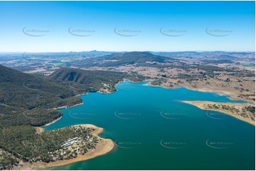 Aerial Photo of Lake Moogerah QLD Aerial Photography