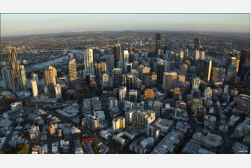 Sunset Aerial Video Brisbane City Aerial Photography