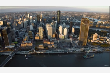 Sunset Aerial Video Brisbane City Aerial Photography