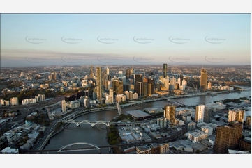 Sunset Aerial Video Brisbane City Aerial Photography