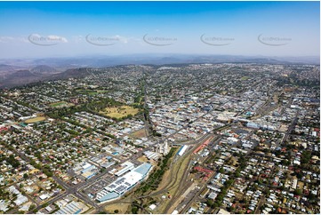 High Altitude Aerial Photo Toowoomba City Aerial Photography