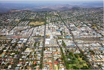 High Altitude Aerial Photo Toowoomba City Aerial Photography