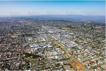 High Altitude Aerial Photo South Toowoomba QLD Aerial Photography