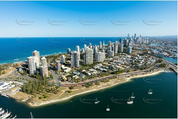 Aerial Photo Main Beach QLD Aerial Photography