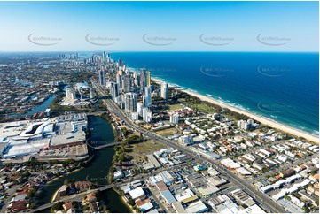 Aerial Photo Mermaid Beach QLD Aerial Photography