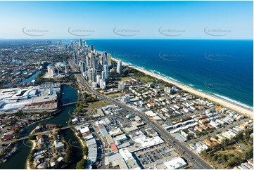Aerial Photo Mermaid Beach QLD Aerial Photography