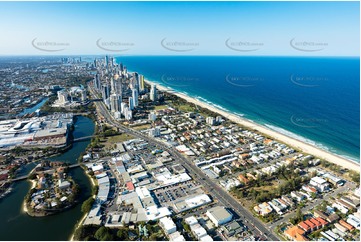 Aerial Photo Mermaid Beach QLD Aerial Photography